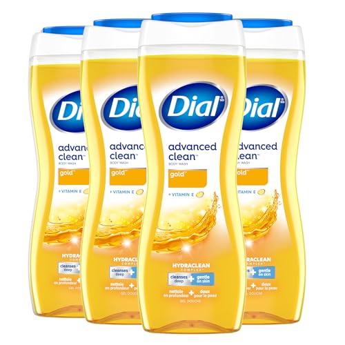 Dial Body Wash, Advanced Clean Gold, 16 Fl Oz,...