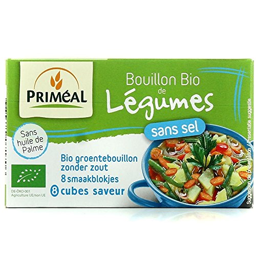  Caldo de Verduras y Legumbres sin sal Priméal 8x9g 