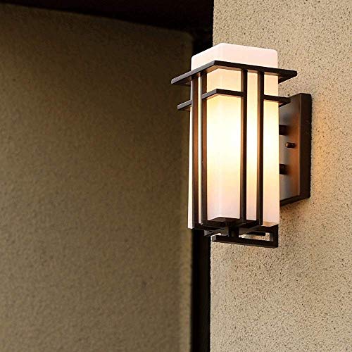 Lampe murale imperméable extérieure E27 moderne et lanterne moderne - 4