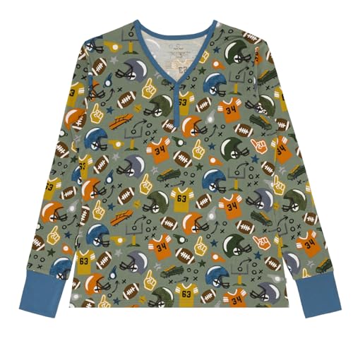 Image of Little Sleepies Womens Pajama Top, Viscose from Bamboo Henley Nursing Shirt