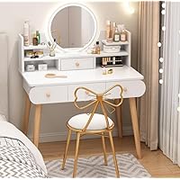 高級木製キャビネット・サイドボード 鏡台 ドレッサー fmc-0008-db_1.jpg