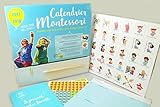 calendario infantil 2018 amazon  Calendrier Montessori 2017-2018 (Vie Quotidienne)