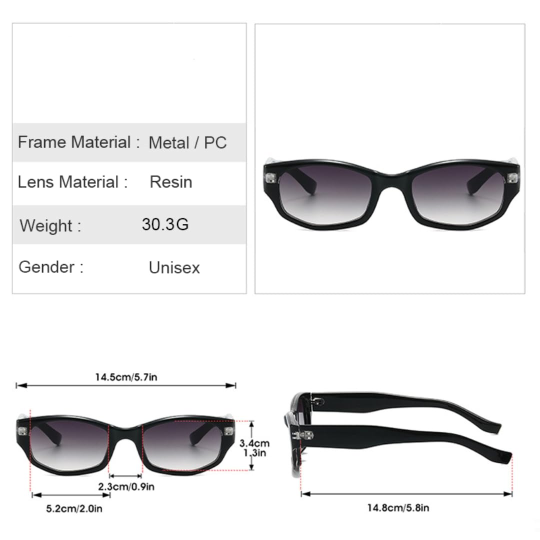Gafas de sol de moda para mujer, lentes degradados, lentes UV400 para mujer