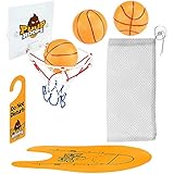 Hoopla Toys Poop Hoops Toilet Basketball Game Set Funny Bathroom Sports Toy for Kids