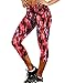 Champion Women's SmoothTec Capri Legging, Neon Flare Blur Bark, Large