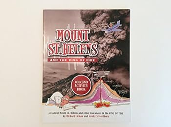 Paperback The Fire Below Us : Volcano Activity Book
