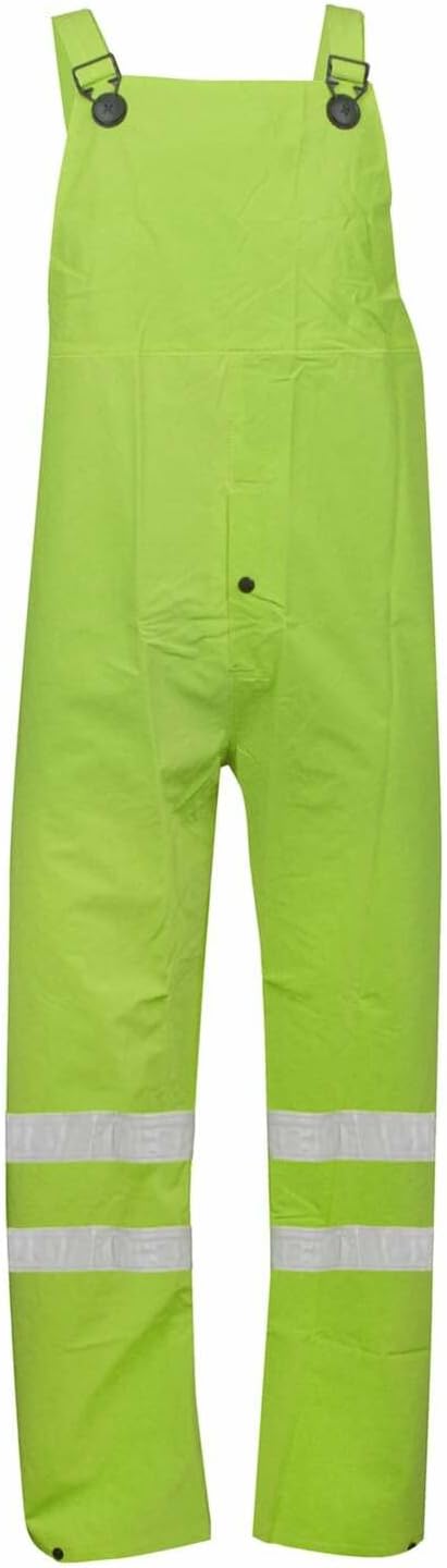 Cordova Unisex Riptide .35 Mm Pvc/Polyester, Hi-vis Lime, 3-piece Rain Suit