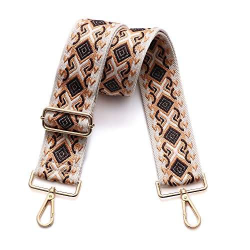 Image of S-Jacorry Purse Strap Replacement Crossbody Wide Shoulder Strap Adjustable Canvas Straps Handbag Strap Replacement Belts