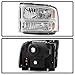 ACANII - For 2005-2007 Ford F250 F350 F450 F550 Super duty Headlights Driver + Passenger Side 05 06 07