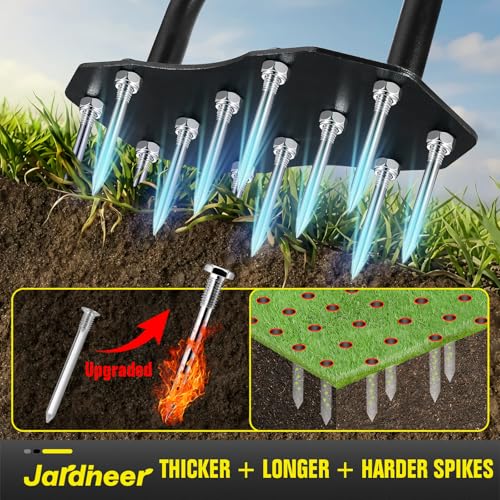 Herramienta manual para airear césped Jardineer 36" miniatura 2