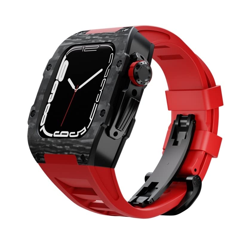 Boîtier en fibre de carbone pour Apple Watch pour sublimer votre style quotidien et sportif