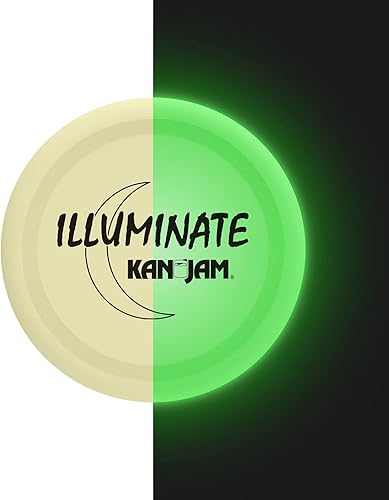 Miniatura 3 de Kan Jam Ultimate Disc Golf Frisbee - Disco de golf de tamaño oficial con opciones de frisbee iluminadas para juegos al aire libre