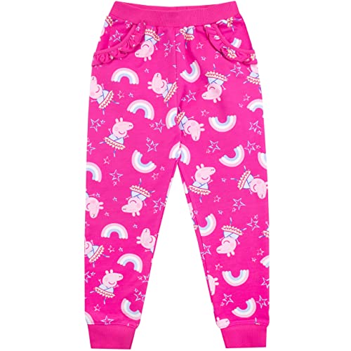 Peppa Pig Girls' Sweatshirt and Sweatpants Set4