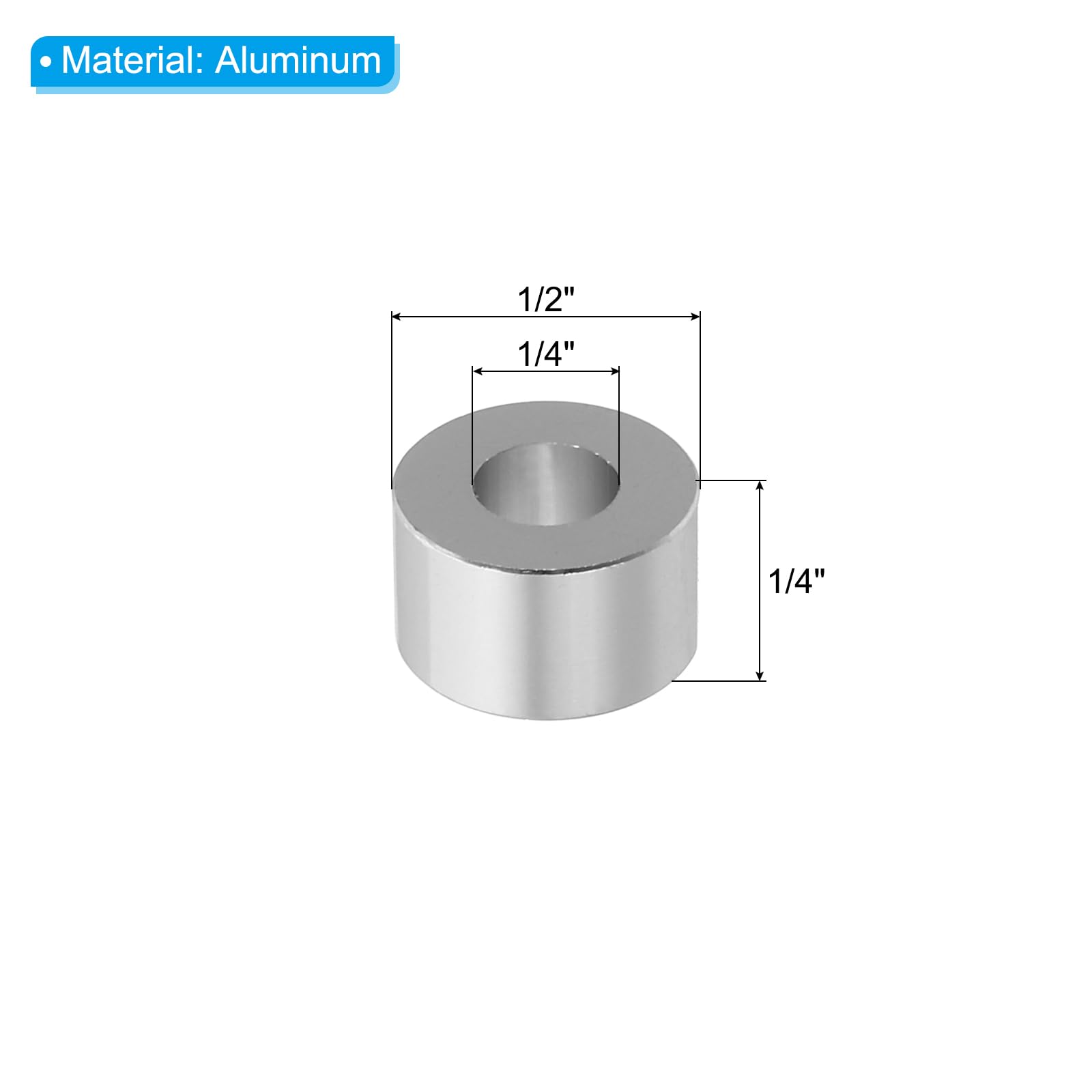 PATIKIL M6 Aluminum Spacers - Image 2