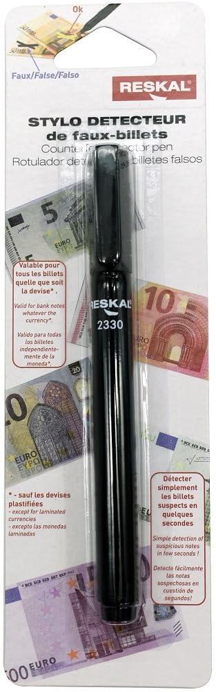 Reskal fa62323 detector de billetes falsos