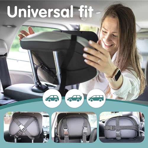Onco Baby Car Mirror for Back Seat - Double Award-Winning, 100% Shatterproof Mirror, 360° Baby Must Haves, New Born Essentials, Car Mirror Rear Facing, Universal & Shake-Proof by Onco - Image 6