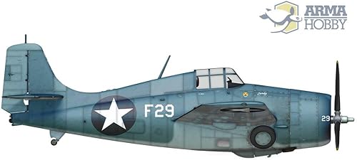 Miniatura 5 de Arma Hobby Escala 172 F4F-4 Wildcat - Kit de aviones de construcción de modelos de plástico, N. de artículo 70048