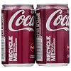 Coca-Cola Cherry Coke Soda Soft Drink, 7.5 Fl Oz (Pack Of 6)