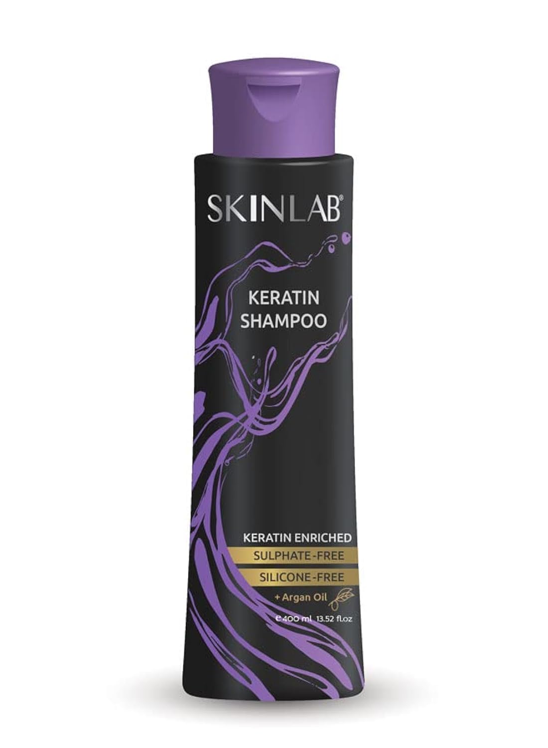 Keratin Shampoo 400ml Keratin Enriched, Sulphate Free, Silicone Free, +Argan Oil