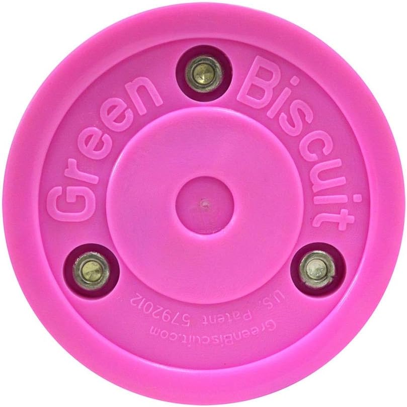 Blush Original NHL Off Ice Hockey Pucks for Classic Training, Street Hockey Pucks for Practicing and Developing Skills, Official Regulation Hockey Puck - Dia 3 Inch, Thick 1 Inch- Pink