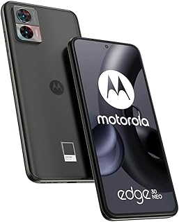 Motorola Edge 30 Neo Dual-Sim 128GB ROM + 8GB RAM (GSM only | No CDMA) Factory Unlocked 5G Smartphone (Black Onyx) - International Version (Renewed)