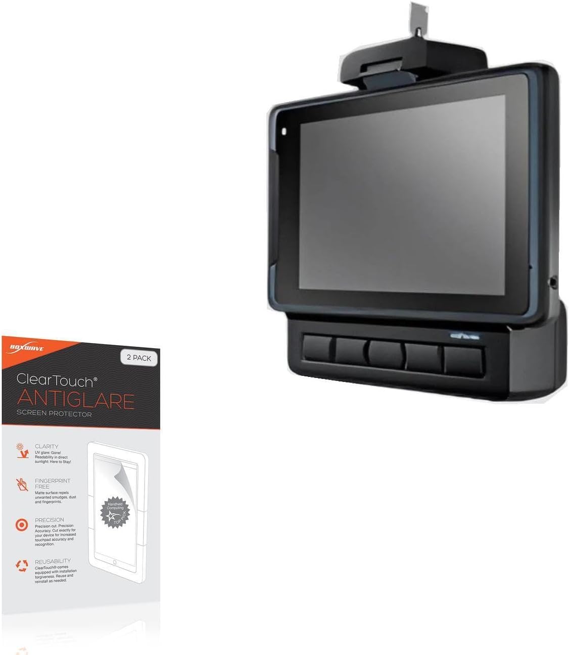 BoxWave Screen Protector Compatible with Advantech AIM-65 - ClearTouch Anti-Glare (2-Pack), Anti-Fingerprint Matte Film Skin