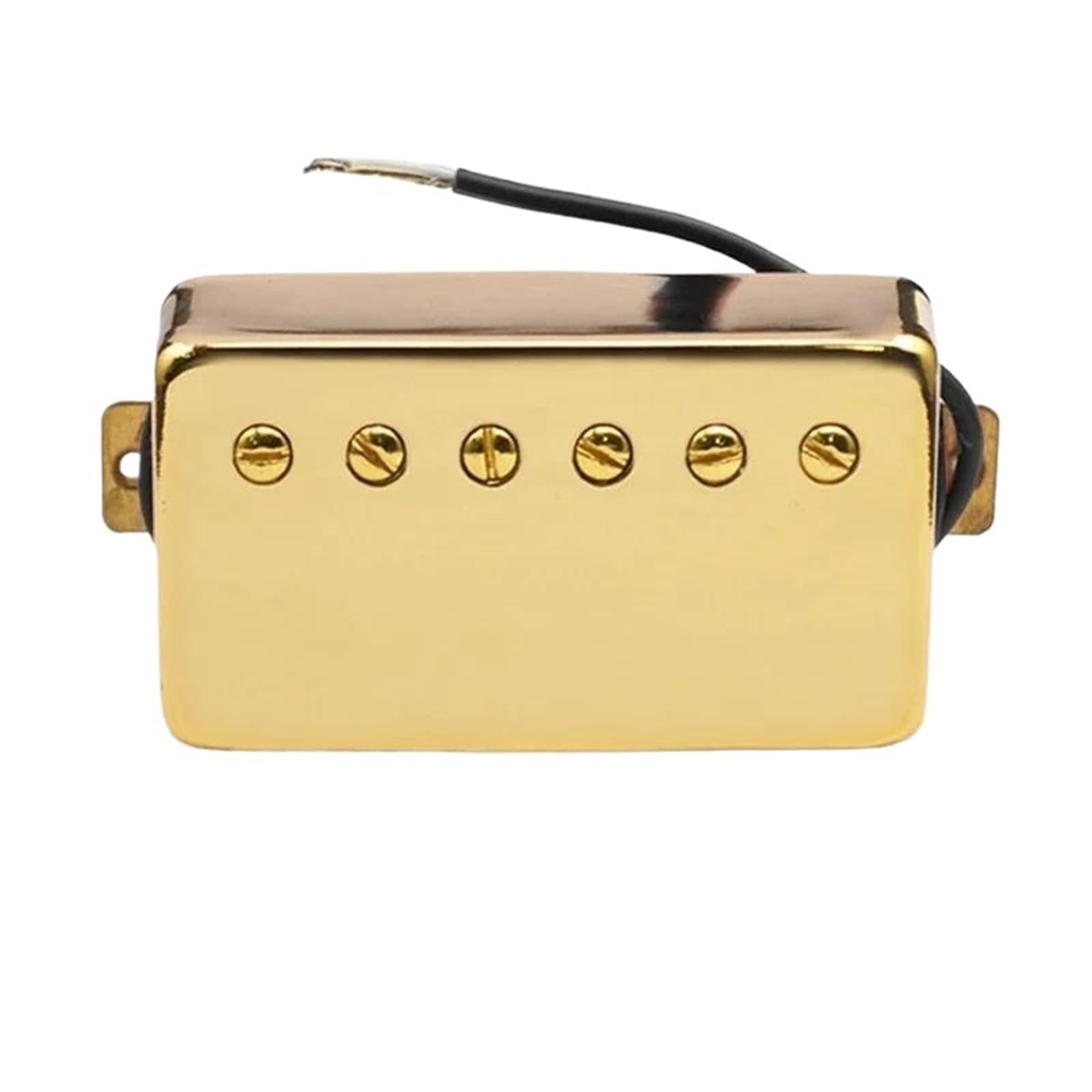Amantes de la música Pastilla Para Guitarra Eléctr Pastilla Humbucker Para Guitarra Eléctrica Cubierta De Latón Estilo LP Cuello/puente Pastilla De Guitarra Piezas Profesionales(D)