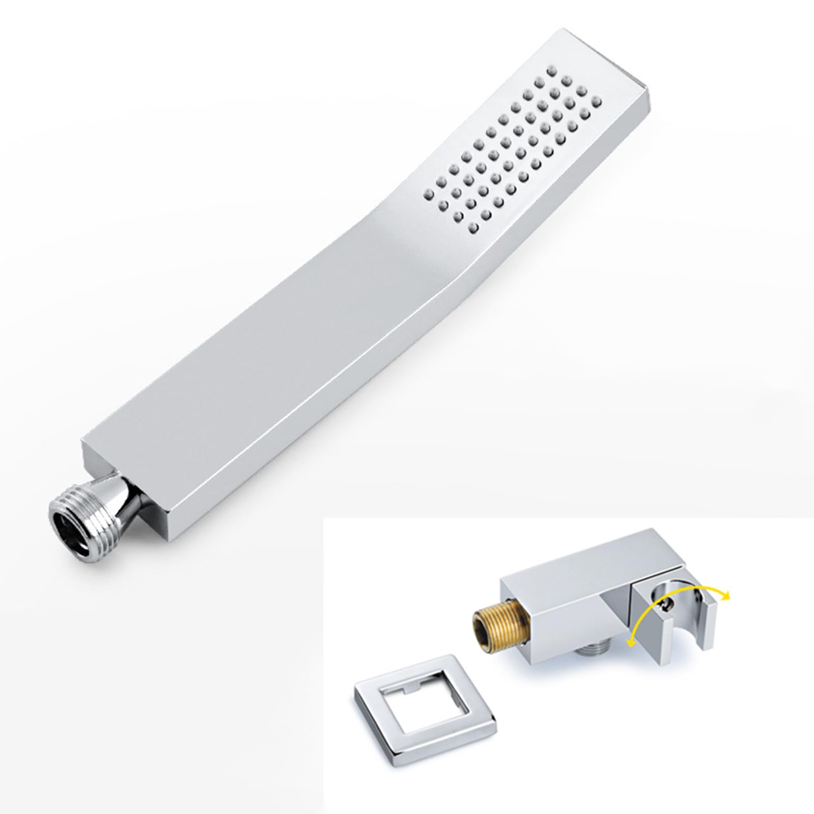 Grifos Monomando de Bañera con Ducha Cascada Cabezal de Ducha Aadjustable Manguera Flessibile Grifo de Baño Moderno Mezclador de Agua Diseño Elegante y Funcional.