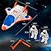 Wbzle Space Shuttle Toy for Kids 3-5, Rocket Ship Toy with Lights and Sound, Space Exploration Astronaut Toys Set, Airplane Toys for Kids Ages 4-8