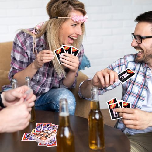 FYDZBSL B-T-S Kartenspiel 2 Pack Gesellschaftspiel Kartenspiel für den Familienabend mit Karten und Sonderregel für 2–10 Spieler und Kinderspiele ab 7 Jahren – Bild 7