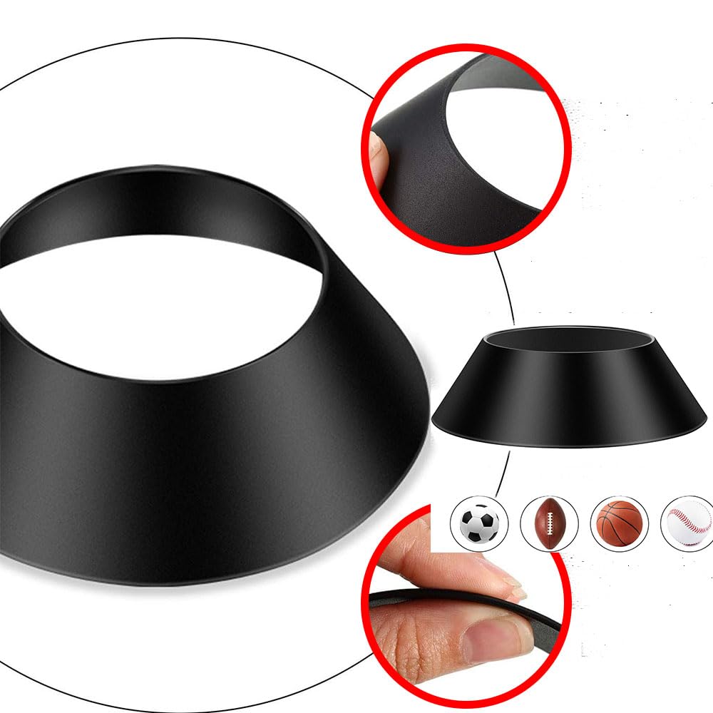 12 Supports de Ballon pour Basketball, Football, Volleyball, Softball, Bowling - Stand Domestique Stable