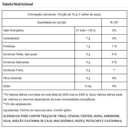 Farinha de Maca Peruana Pura Viva Salute -1Kg