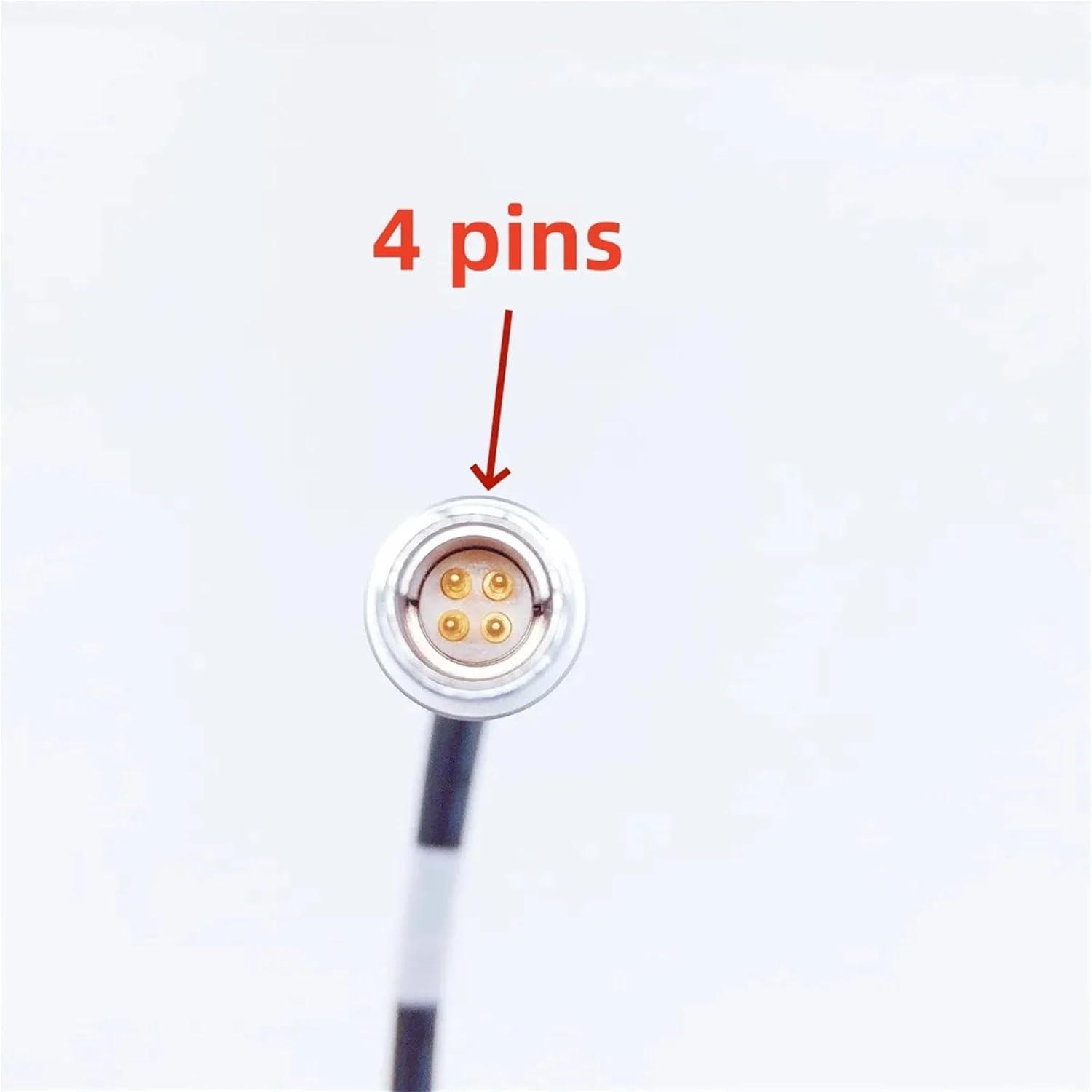 Power Cable Applicable to PR0PAK-V3-RT2 GPS Power Cable 4-pin(10m)