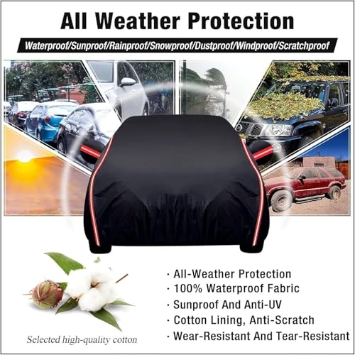 Funda para Opel Corsa E Antigranizo y Lluvia con Cubre Espejos 3