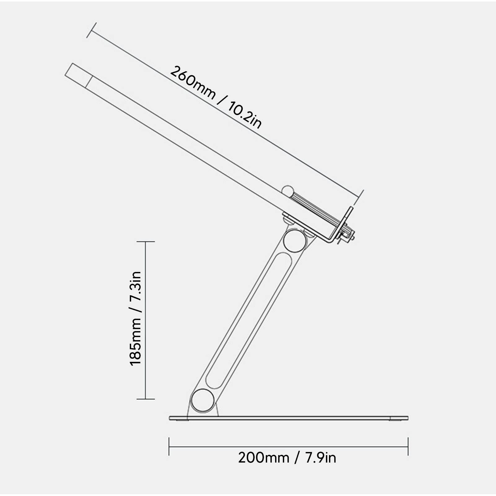 Porta Libri Portatile in Legno Massello in Lega di Alluminio a Grana Profonda in Lega di Alluminio, Supporto per Tablet, Supporto per Lettura, Supporti per Libri, Copertine per