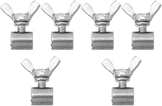 6pcs Wire Rope Chuck Wire Rope Cable Clip Wire Rope Wire Clamp Wire Clamp Tool Outdoor Cable Clips Outdoor Clips Cord Clip Cable Clamp Stainless Steel Heavy Garage Door
