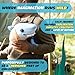 Zebonky Shaan Sharmadillo – 12” Soft Plush Shark and Armadillo Hybrid Animal for Kids – Collectible Stuffed Animal with Character Field Guide – Snuggly Companion That Builds Imagination & Empathy