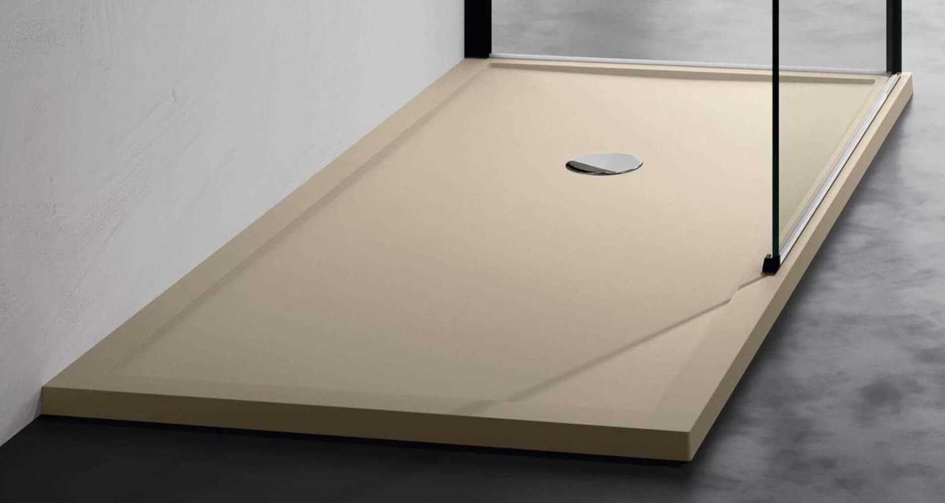 Novoalugas olympic plus - Plato ducha 80x120x4,5cm beige