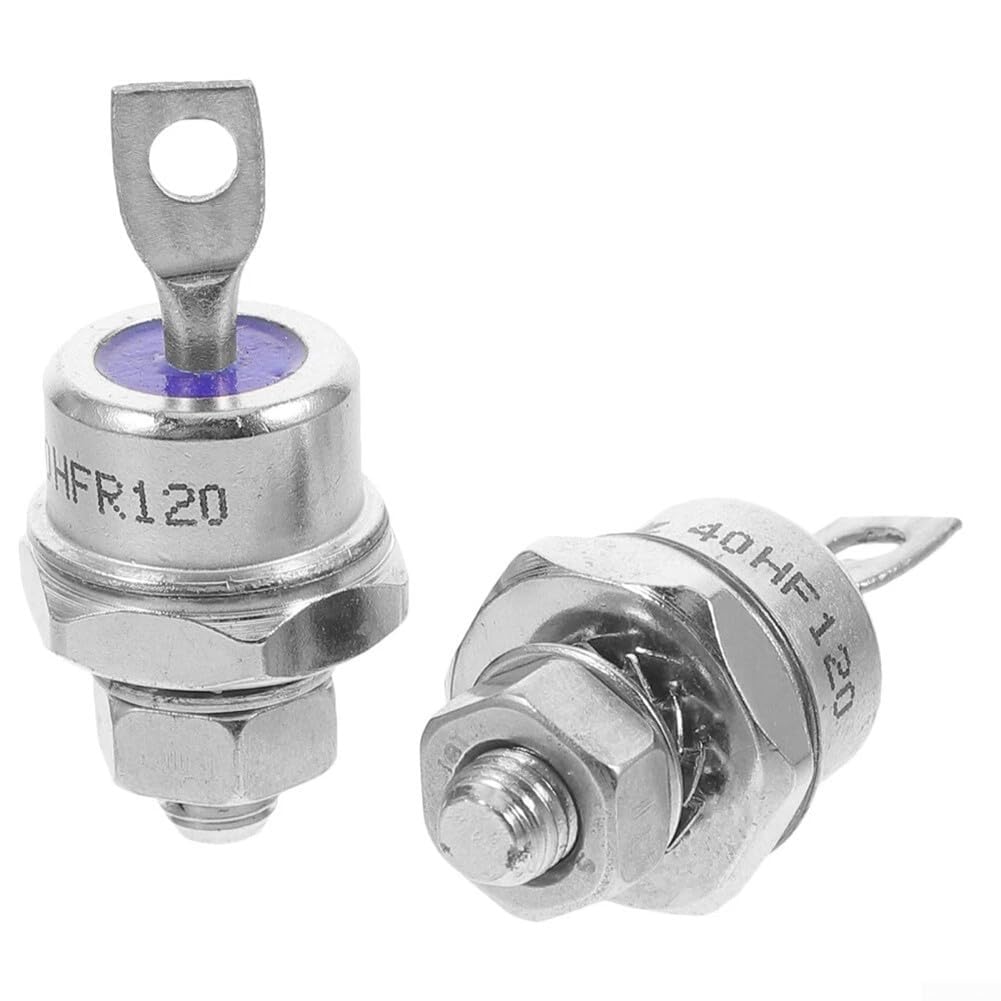 Set di 2 diodi raddrizzatori 40A 1200V, perfetti per uso industriale e commerciale (40HF120)