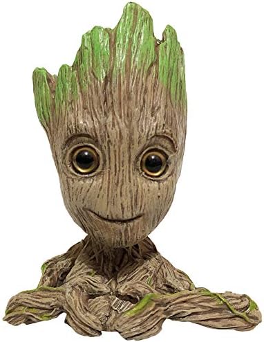 SLOCME Big Groot Air Bubbler Decor - Oxygen Maker Decor with Air Bubbler Stone