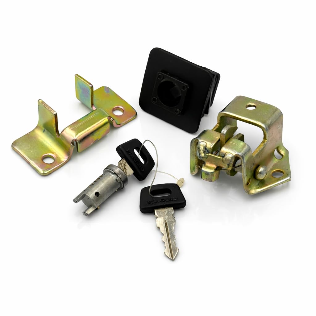 121790733 - KIT SERRATURA SELLA CON 2 CHIAVI COMPATIBILE CON PK XL 125 1986-1989 PK XL 50 1985-1988 PK XL PLURIMATIC 50 1985-1990 PK XL RUSH 50 1988-1989