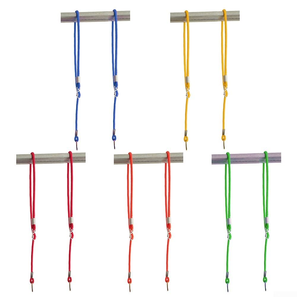 Lot de 2 cordes de balançoire réglables pour arbre, cordes d'extension de balançoire, sangles de balançoire, kit de suspension pour balancelle d'extérieur (jaune)
