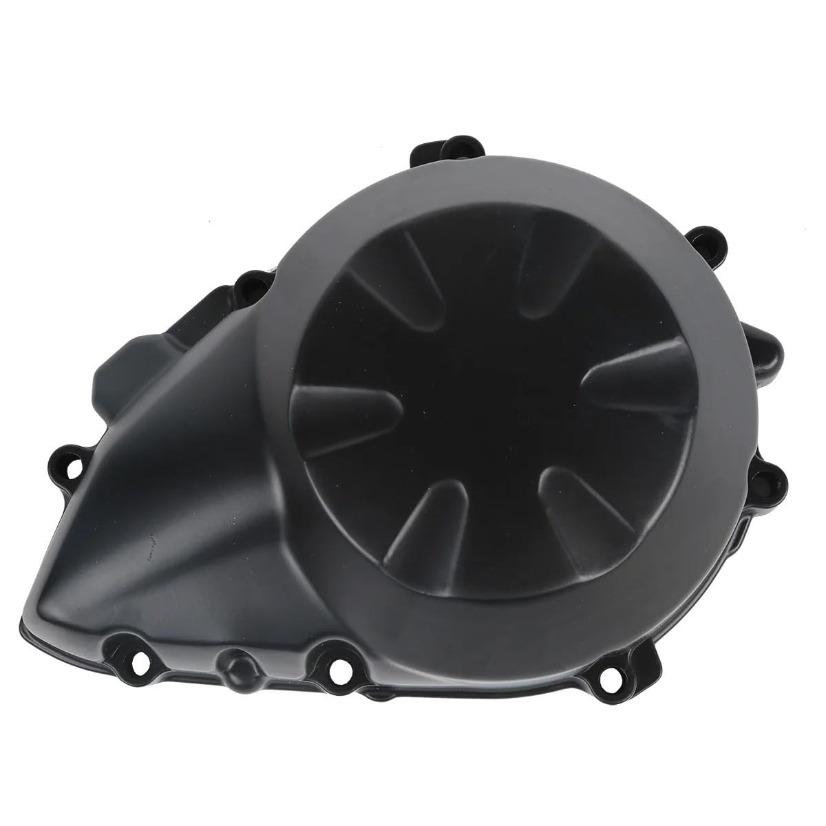 Blocs moteur courts pour moto Couvercle de Stator de moteur noir en aluminium, Convient pour carter Z750 2007 – 2012 Cache Stator De Moteur Moto