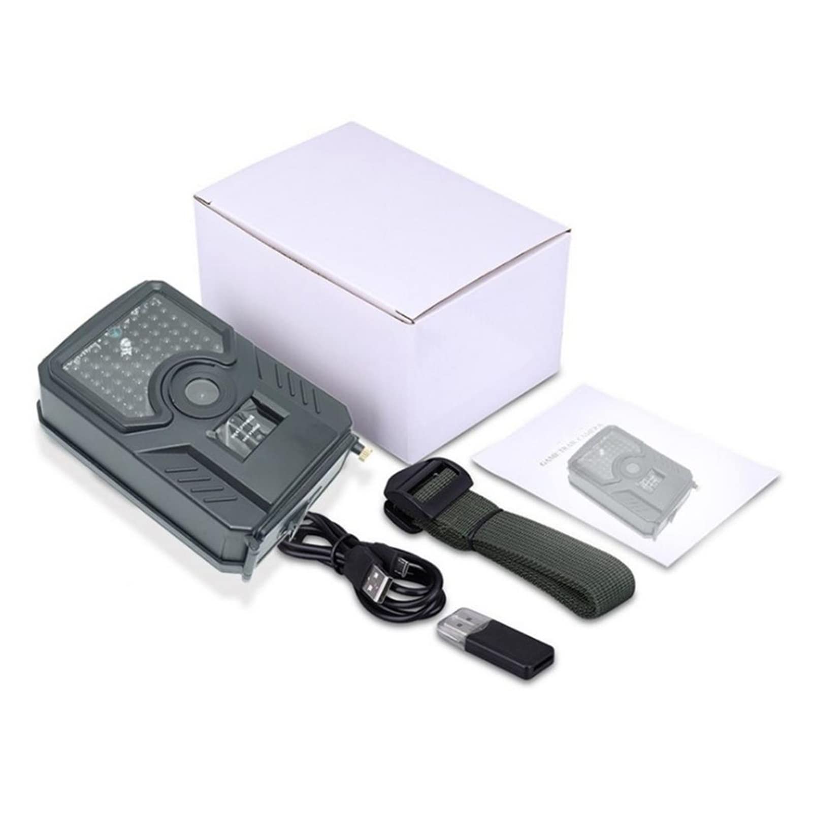 telecamera per la fauna selvatica PR-200. Videocamera della fotocamera della macchina fotografica della macchina fotografica della caccia 108 0P 12MP Fotocamera for la caccia della visione notturna de