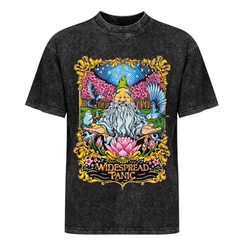 Men's Women's Vintage Oversized Short Sleeve T Shirts Fashion Drop Shoulder Tees Top3