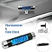 Car Thermometer Clock 2 in 1 Clock Small and Portable LCD Monitor Automotive BacklightClip-on Digital