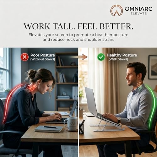 Image of OMNIARC Elevate Foldable Laptop Stand