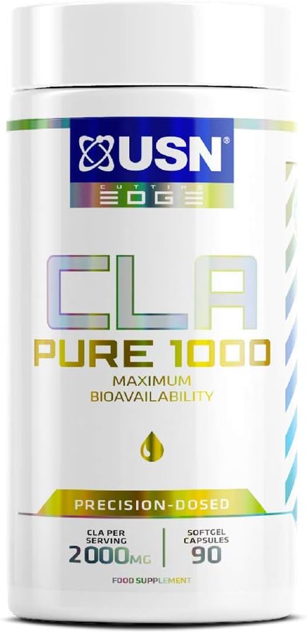 USN CLA Pure 1000 Weight Loss and Body Toning Softgels - Tub of 90