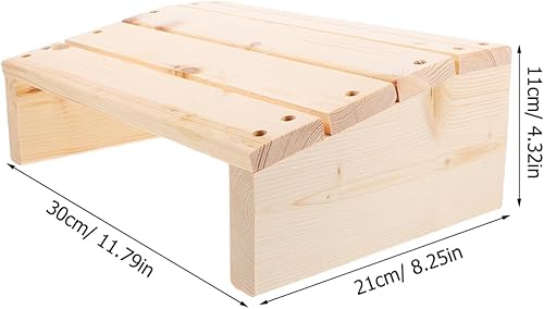Miniatura 3 de Taburete de pie para debajo del escritorio, reposapiés para debajo del escritorio, reposapiés de oficina, reposapiés, cojín de descanso para pies,