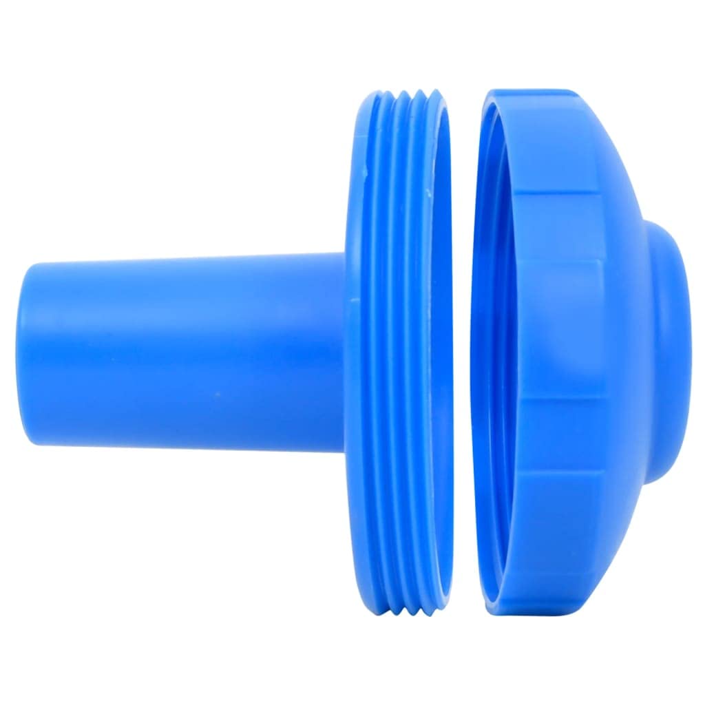 Set paraspruzzi fuori terra 30 mm in PP e gomma, kit di manutenzione per piscina e vasca idromassaggio, kit di accessori con filtro di ingresso e uscita, pulizia e cura dell'acqua